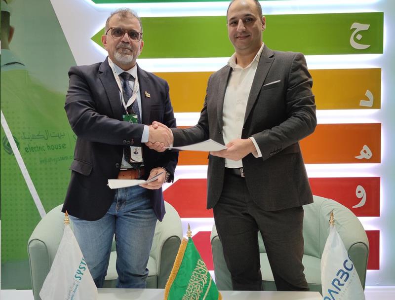 Darbco signed an agreement with the Electricity House Systems Company in Riyadh. 